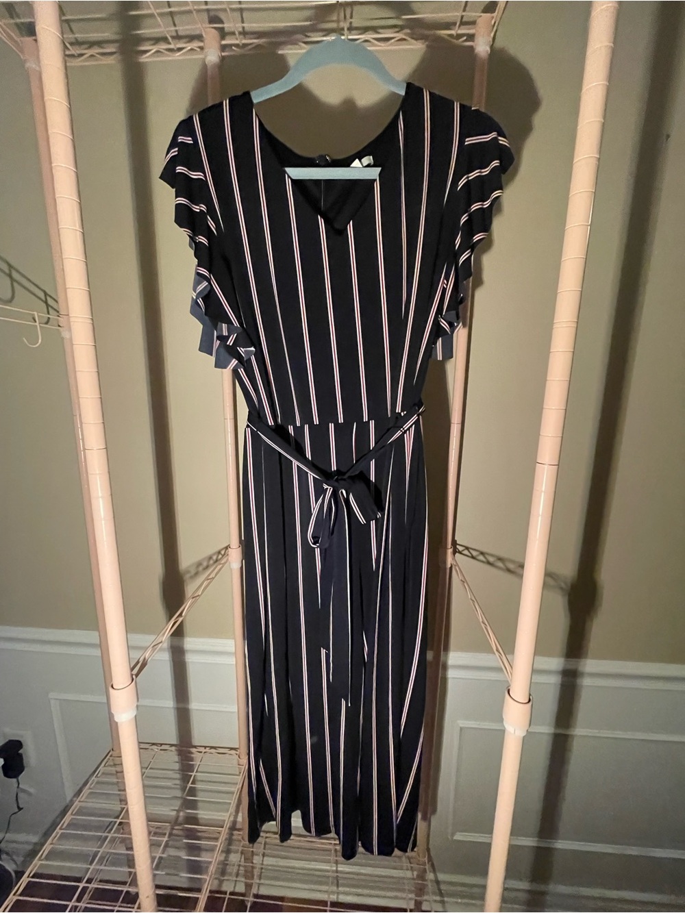 Striped Jumpsuit
